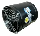Канальный вентилятор 150 мм вытяжной круглый, приточный осевой железный