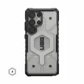Чехол с поддержкой MAGSAFE Uag Pathfinder Clear для Samsung Galaxy S25 Ultra, цвет прозрачный/серебро (Ice/Silver)