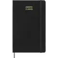 Еженедельник недатированный Moleskine Classic A5 WKNT твердая обложка, черный (арт. DHUNDB12WN301)