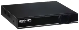 10 канальный IP видеорегистратор SSDCAM NVR-1508A (8Mpx 4K)