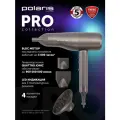 Фен для волос Polaris PHD 3004, ионизация, подача холодного воздуха, графитовый