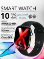 Умные смарт часы LK 10 pro max Premium 10 серия series мужские женские черные