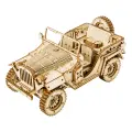 Механический конструктор Армейский внедорожник Robotime Army Field Car