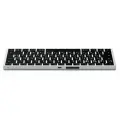 Беспроводная клавиатура Satechi Slim X1 Bluetooth Keyboard-RU. Раскладка - Русская. Цвет- серебристый