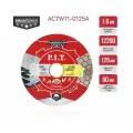 Диск алмазный 2в1 P.I.T. серия DRUA ACTW11-0125A (125х22,2х1,6мм, сухой/мокрый рез, резка+шлифовка)