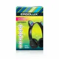 ERGOLUX ELX-BTHP02-C02 (Наушники накладные беспроводные, Ушки, FM, MP3, микрофон, Черные, Коробка), цена за 1 шт.