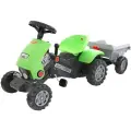 Каталка-трактор Полесье Turbo-2 с педалями, с полуприцепом