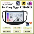 Магнитола для Chery Tiggo 5 2014-2020 , Автомагнитола для Чери Тигго,4G Android 4+64GB 2din Мультимедиа Bluetooth FM WIFI Автомобильный