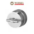 Переключатель/выключатель одноклавишный Werkel Vintage W5812054 серебро матовый/хром IP20