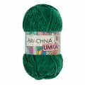 Пряжа ARACHNA UMKA 100% полиэстер 100 г 120 м №26 зеленый