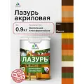 Лазурь-антисептик Malare Professional для дерева, для любых деревянных поверхностей, акриловая, без запаха, Венге, 0,9л