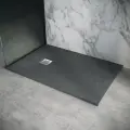 Душевой поддон Grossman Strong GR-S280110Q (80х110х2,5) из искусственного камня, прямоугольный, графит,1 место