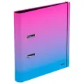 Berlingo Папка-регистратор с арочным механизмом Radiance А4, 50 мм, ламинированная, розовый/голубой