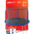Батут UNIX Line SUPREME BASIC 8 ft (blue)