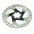 Тормозной диск велосипеда (ротор) 203мм CLARKS CFR-AR18-203-BLK-AM плавающий на алюминиевом пауке, для дисковых тормозных систем, под 6 болтов, нержавеющая сталь