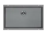 Кухонная мойка Kuchenstern UNDER 80 Ku-Granit титан арт. 103TN10