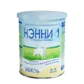 Нэнни 1 с пребиотиками - мол. смесь на основе козьего молока, 0-6 мес, 800гр