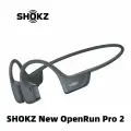 SHOKZ OpenRun Pro 2 Беспроводные наушники S820 Костная проводимость Спортивные наушники, черные.