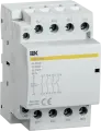 Контактор модульный КМ25-40М, AC/DC, IEK, 25 А, 400 В, IP 20