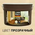 Масло для дерева, террас, лестниц, паркета, OSB и мебели LINNIMAX(ALPINA) бесцветное 9л