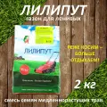 Газонная трава семена ЛИЛИПУТ 2 кг на 80 м2 многолетний низкорослый газон