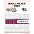Пряжа Coco для вязания крючком, цвет 3851