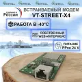 Встраиваемый 3G 4G роутер Vertell VT-STREET-X4 TTL iMEi fix для бокса Антекс Petra, Agata, Vika, Крокс KAA15, Mimo unibox