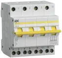Выключатель нагрузки IEK / ИЭК ВРТ-63 трехпозиционный, 4P 25A, MPR10-4-025 / разъединитель