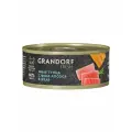 GRANDORF FRESH Влажный корм для кошек, филе тунца с филе лосося в желе - 6 шт* 70 г