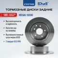 Тормозные диски задние ниссан кашкай +2 I (06-14) NISSAN QASHQAI +2 I, E105758E