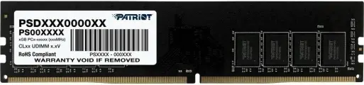 Оперативная память DDR 4 DIMM 32Gb PC21300, 2666Mhz, PATRIOT Signature Line (PSD432G26662)