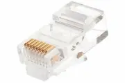 Коннектор NIKOMAX RJ45/8P8C под витую пару, 100шт NMC-RJ88RZ06UD1-100