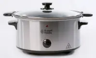 Медленноварка Russell Hobbs 22740-56 , серебристая, 3,5 л, мощность 160Вт