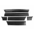 Молдинги 2114-8212134, для ВАЗ-2114/2115, пластик, комплект 6 шт, чёрные