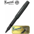 Ручка-роллер KAWECO AL Sport Black (10000713) 0.7мм, черный матовый корпус