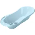 Ванночка детская Пластишка, с клапаном для слива воды, 46 л, светло-голубая