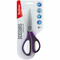 3 шт. Ножницы Berlingo Easycut 350, 18см, сиреневые, эргономичные ручки, мягкие вставки, европодвес