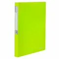 Папка файловая 40 вкладышей Brauberg Neon (А4, пластик, 25мм, 700мкм) неоновая зеленая (227452), 30шт.