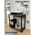 Тумба под принтер WALMI рекс 45x30x58 (орех) LOFT, основание металл.