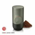 Wacaco Кофеварка-перколятор Портативная эспрессо-кофемашина Wacaco Minipresso GR2, оливковый, черный матовый