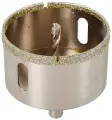 Коронка алмазная по керамограниту/керамике Вихрь, 68 мм, трёхгранный хвостовик