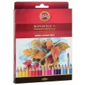 KOH-I-NOOR Акварельные карандаши Mondeluz, 36 цветов, 3719036001KZ, 1 уп., разноцветный