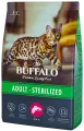 Mr.Buffalo Adult sterilized сухой корм для взрослых стерилизованных кошек Лосось, 400 гр.