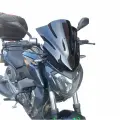 Черное ветровое стекло 38см Bajaj Dominar 250 / 400 / Touring 2017-2024