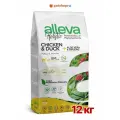 Alleva Сухой корм для взрослых собак, Холистик с курицей и уткой, алое вера и женьшенем, Мини,12 кг
