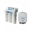 Система очистки воды проточная AQUAPRO AP-600 LC (обратноосматическая 5 ступеней без насоса, мембрана 50 GPD)