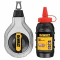Шнур разметочный 6:1 в комплекте с флаконом красного мелового порошка DEWALT DWHT47408-0