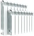 Радиатор алюминиевый Rifar Alum 500 мм 12 секций 1 боковое подключение белый
