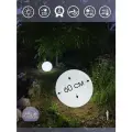 Уличный светильник шар Jellymoon 60 см с белым свечением, от сети 220В
