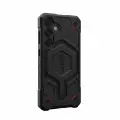 Противоударный чехол Uag Monarch PRO для Samsung Galaxy S25 Plus совместим с Магсейф, чёрный (Kevlar-Black)